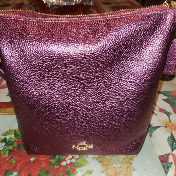 Coach Mini Abby Duffle Hobo Bag - Picture 1 of 7
